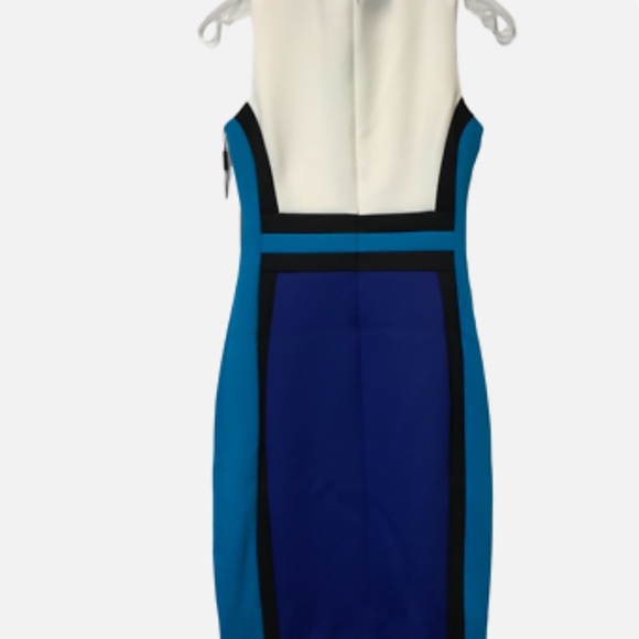 Calvin Klein Women's Colorblock Sheath Dress - Picture 3 of 3